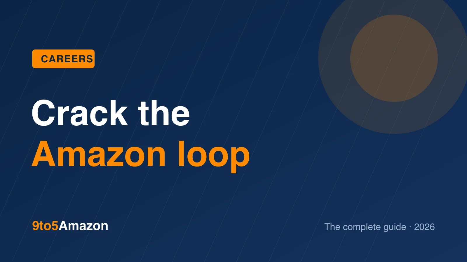 How to Get a Job at Amazon or AWS: Hiring Process, Leadership Principles and Interview Loop Explained