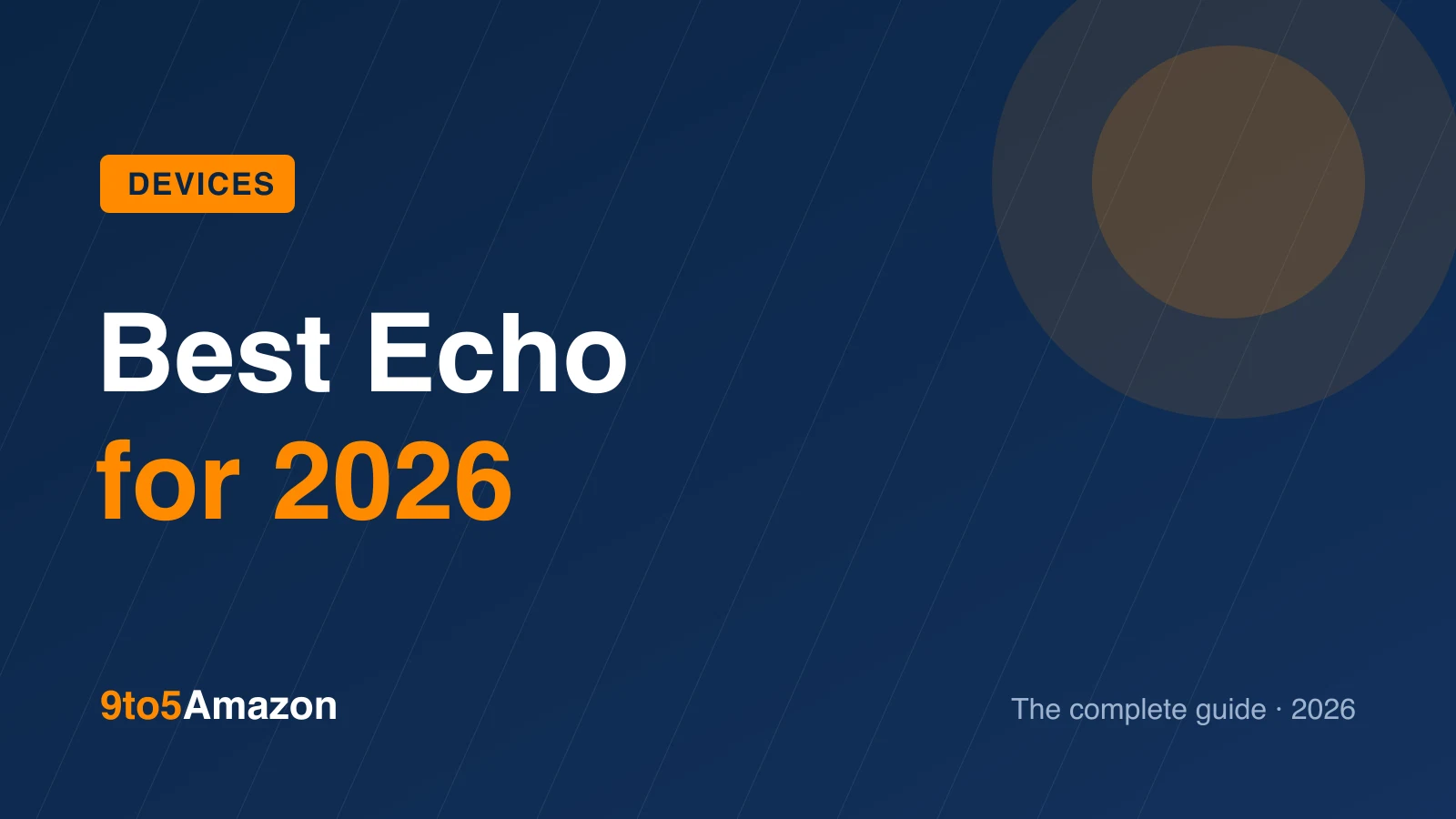 Which Amazon Echo Should You Buy in 2026? The Full Lineup Compared