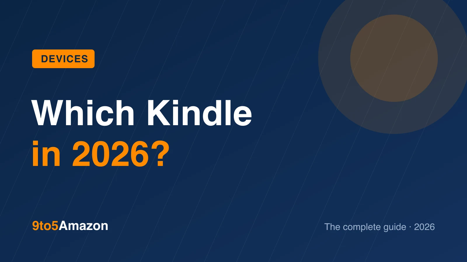Which Kindle Should You Buy in 2026? Every Model Compared